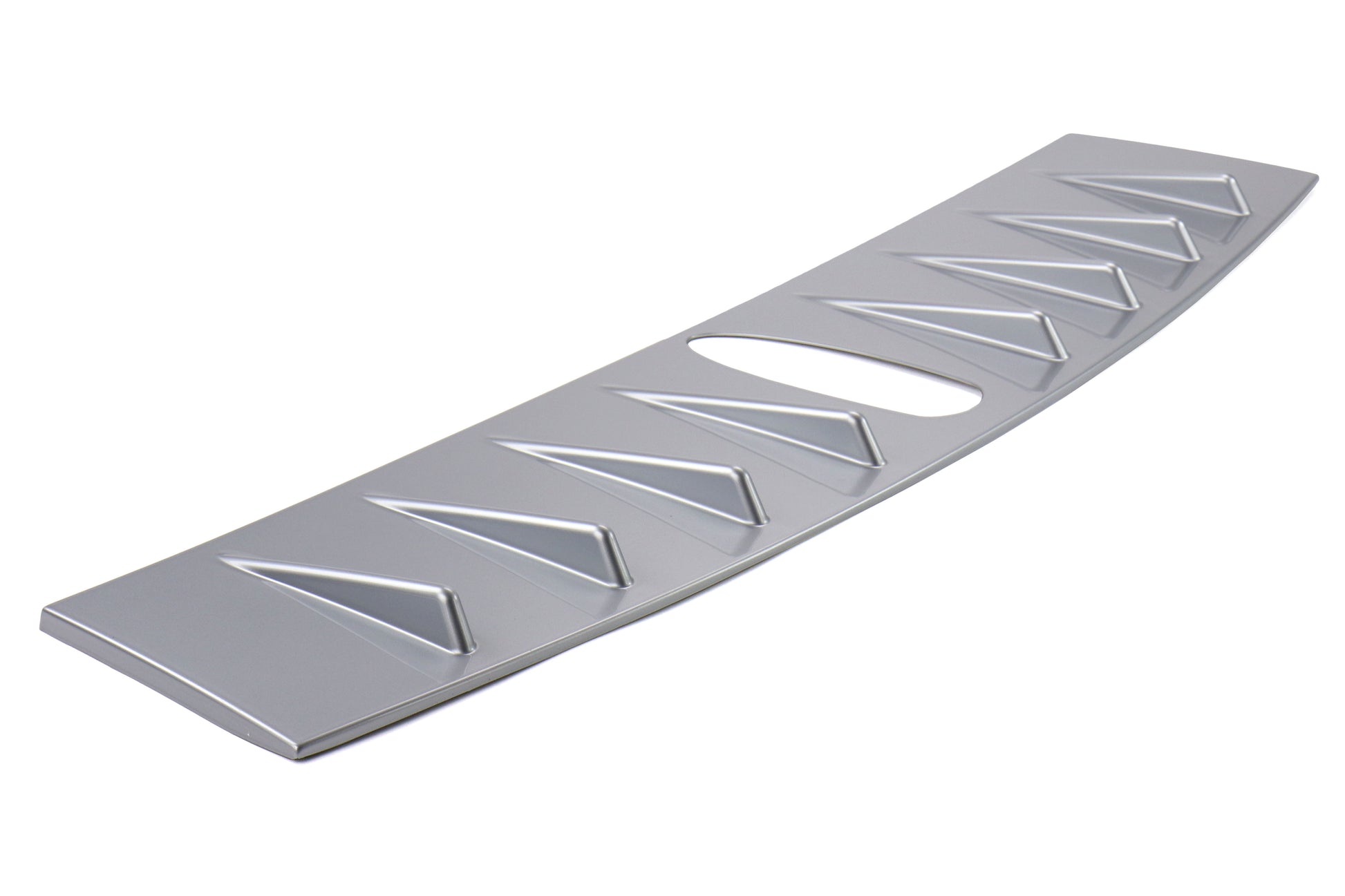 OLMOLM17VOR-V1-G1U SubiSpeed V1 Type B Full Width Roof Vortex Generator (USDM) - 17 WRX & STI With 7" Starlink / 18* WRX & STI-Ice Silver Metallic / Steel (G1U),