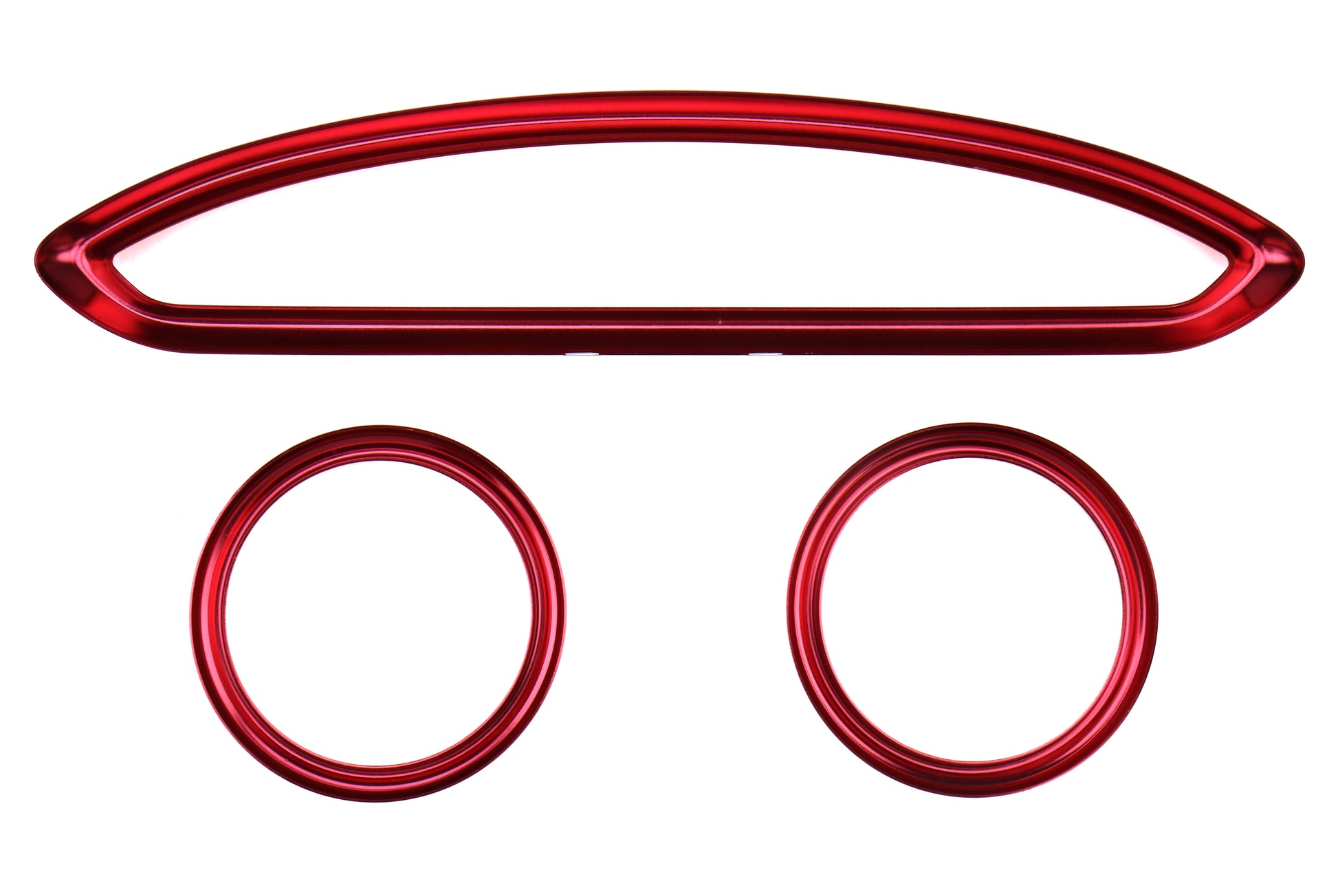 GCSGCSACTRIM02 A/C Anodized Aluminum Vent Trim - Various Colors : Red,