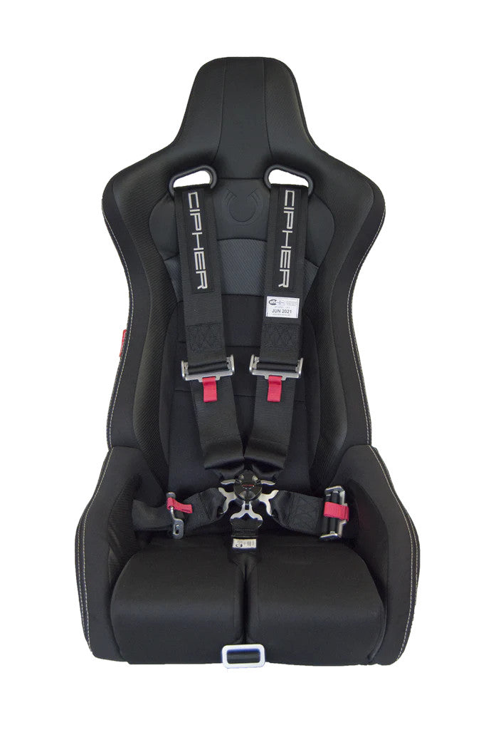 CIPCPA4005BK Cipher 3" SFI 16.1 Approved 5 Point Camlock Racing Harness (Black) - 2013+ FT86,