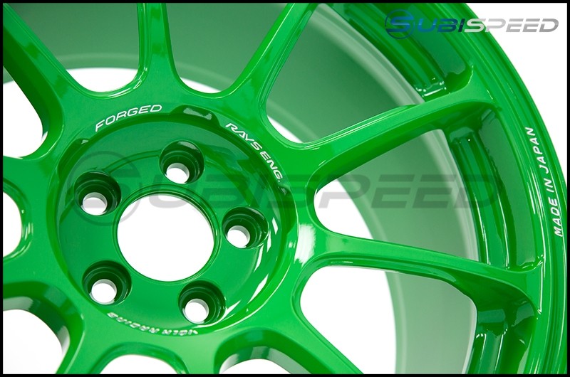 VLKWKZX43DGR Volk ZE40 Takata Green 18x9.5 +43 - 2013+ FT86 / 2014+ Foresterx4,