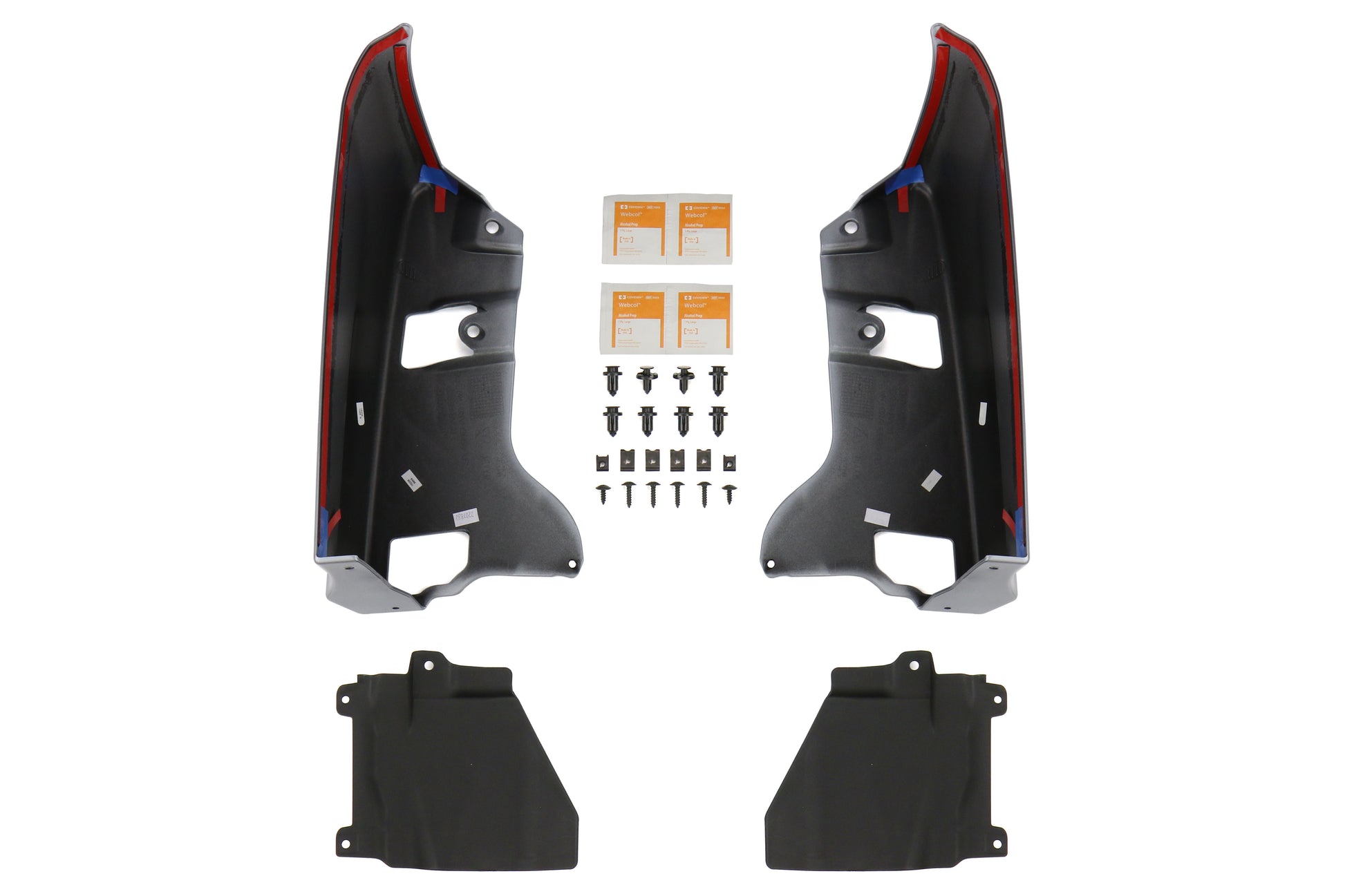 SUBJ101SVA000TQ Subaru Rear Aero Splashguard USDM - 2015+ WRX / 2015+ STI-Ice Silver Metallic (G1U),