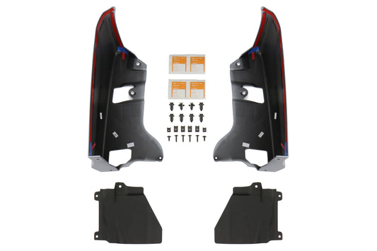 SUBJ101SVA000TQ Subaru Rear Aero Splashguard USDM - 2015+ WRX / 2015+ STI-Ice Silver Metallic (G1U),