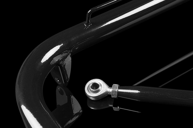 Braum 48-51inch Universal Racing Harness Bar Kit - Black Gloss Each - Universal
