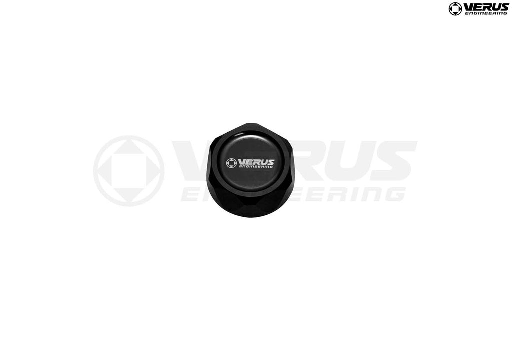 Verus Engineering Oil Cap, Anodized Black - 2012-2024 Subaru WRX / 2013-2021 STI / 2013-2024 Toyota GR86 / Subaru BRZ / Scion FRS / 2014-2024 Forester / 20-2024 Crosstrek / 2015-2024 Impreza