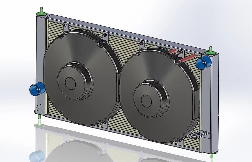 VERA0045A Verus High Performance Radiator - 2013+ FT86,