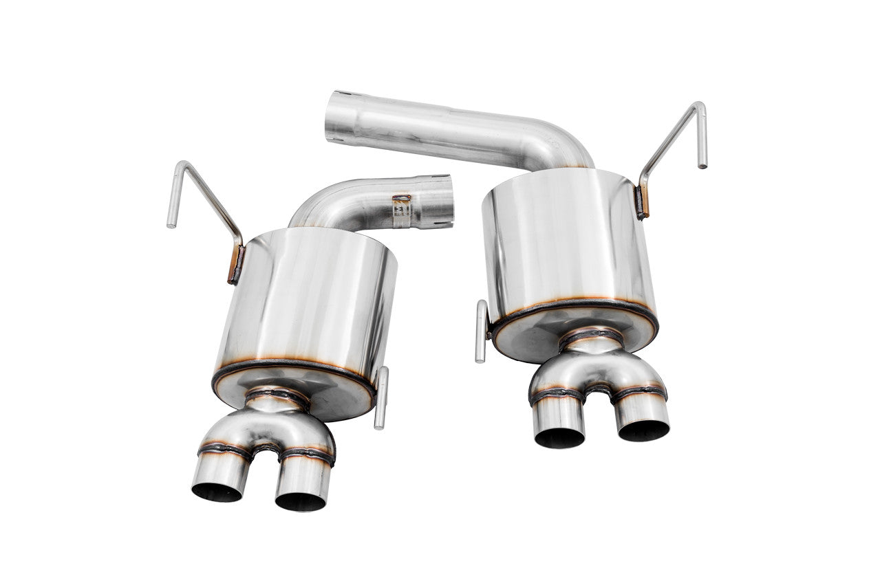 AWE Track-to-Touring Conversion Axle-Back Exhaust - 2022-2024 Subaru WRX / 2011-2020 STI Sedan