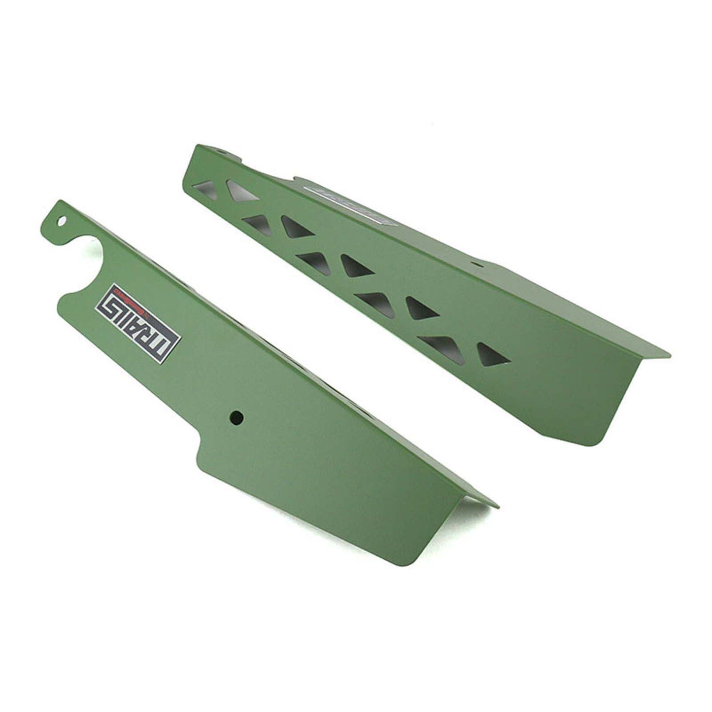 TRAILS by GrimmSpeed Fender Shrouds GREEN - 2018-2021 Subaru Crosstrek