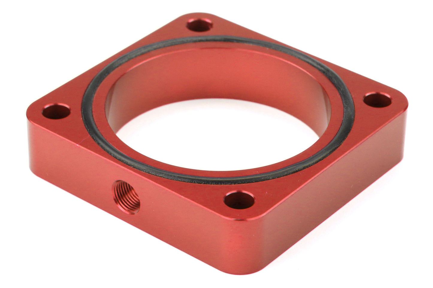 TQSTS-TBS-023R Torque Solutions Throttle Body Spacer (Silver or Red) - 2013+ BRZ-Red,