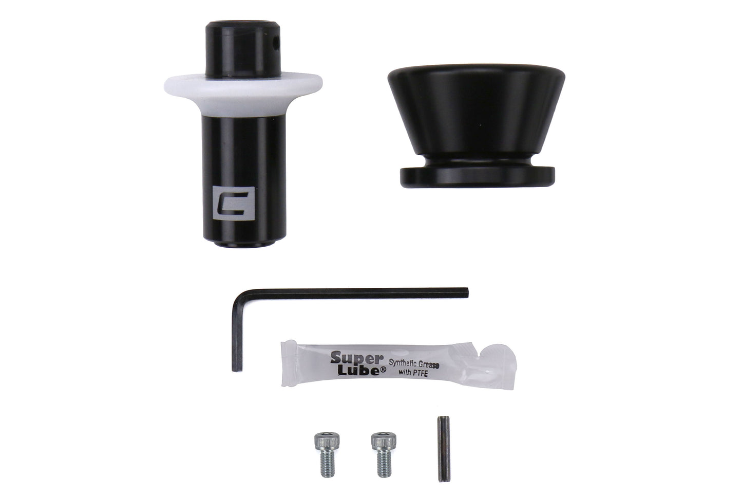 COB244310-W-BK COBB Tuning Reverse Lockout Pull - 2015+ STI-White w/ Stealth Black,