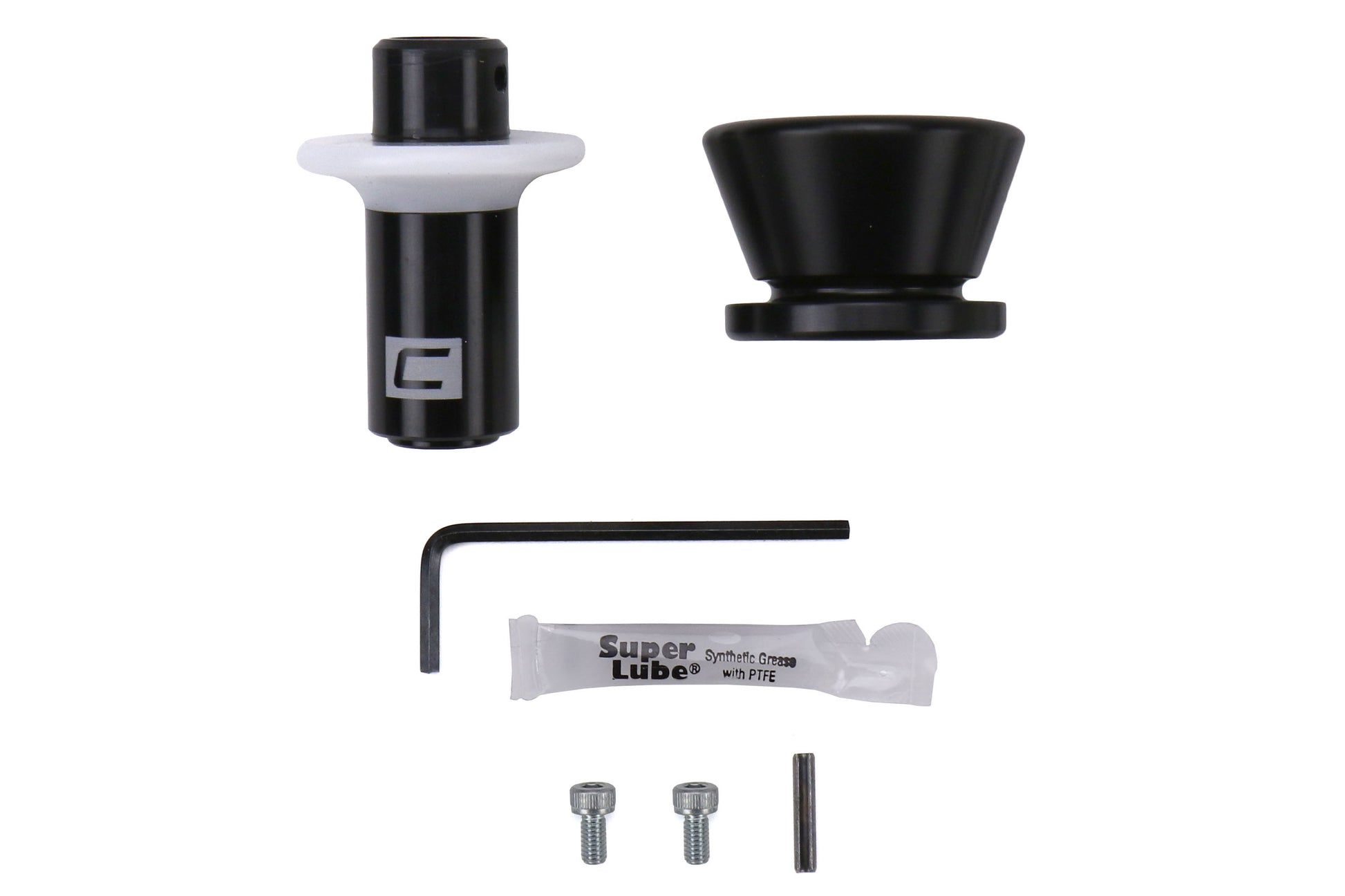 COB244310-W-BK COBB Tuning Reverse Lockout Pull - 2015+ STI-White w/ Stealth Black,
