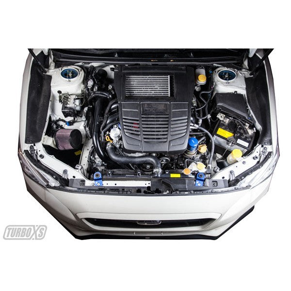 TXSW15-RADSTAY-BLU TurboXS Radiator Stay Bracket - 2015+ WRX / 2015+ STI-Blue,