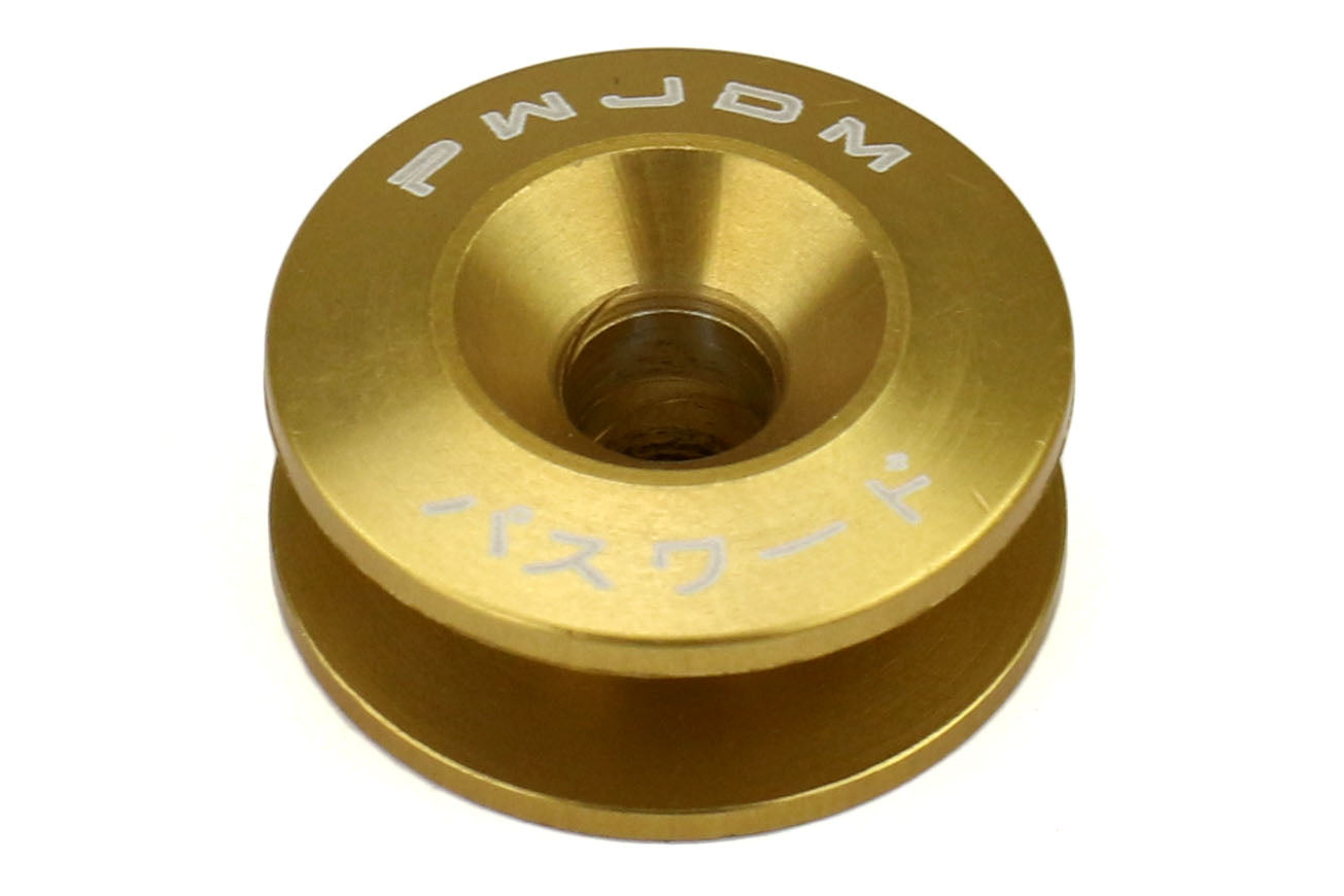 PWJPWBRF-UNV-GLD Password JDM Quick Release Bumper Fasteners - Universal-Gold,