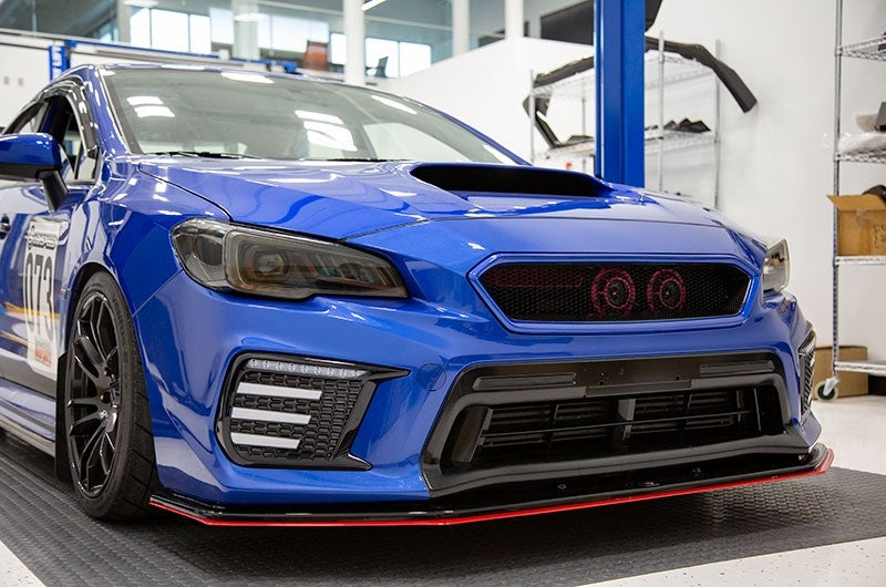 OLMA.70106.1 OLM Clear Tri Bar Fog Light Bezel - 2018* WRX / 2018+ STI,