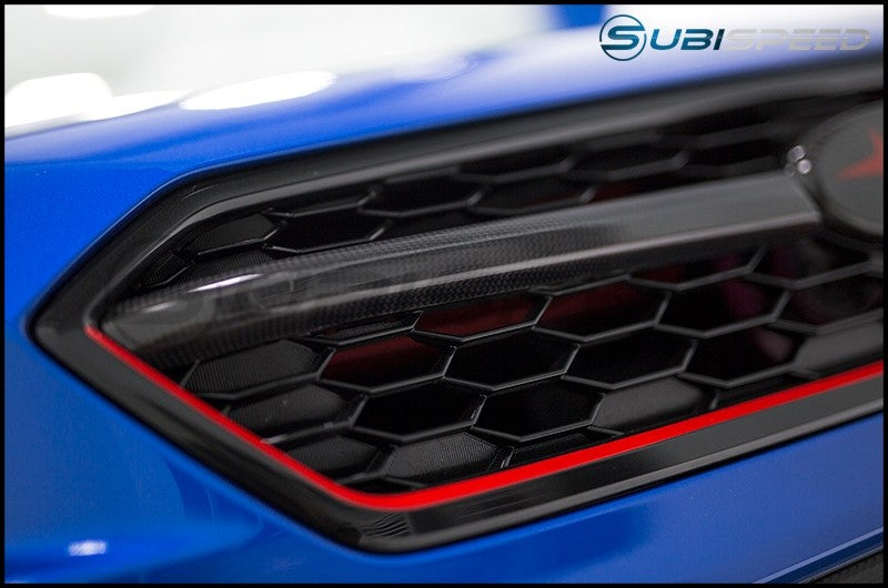 CGS005460C ChargeSpeed Carbon Fiber Grille Finisher - 2018+ WRX / STI,