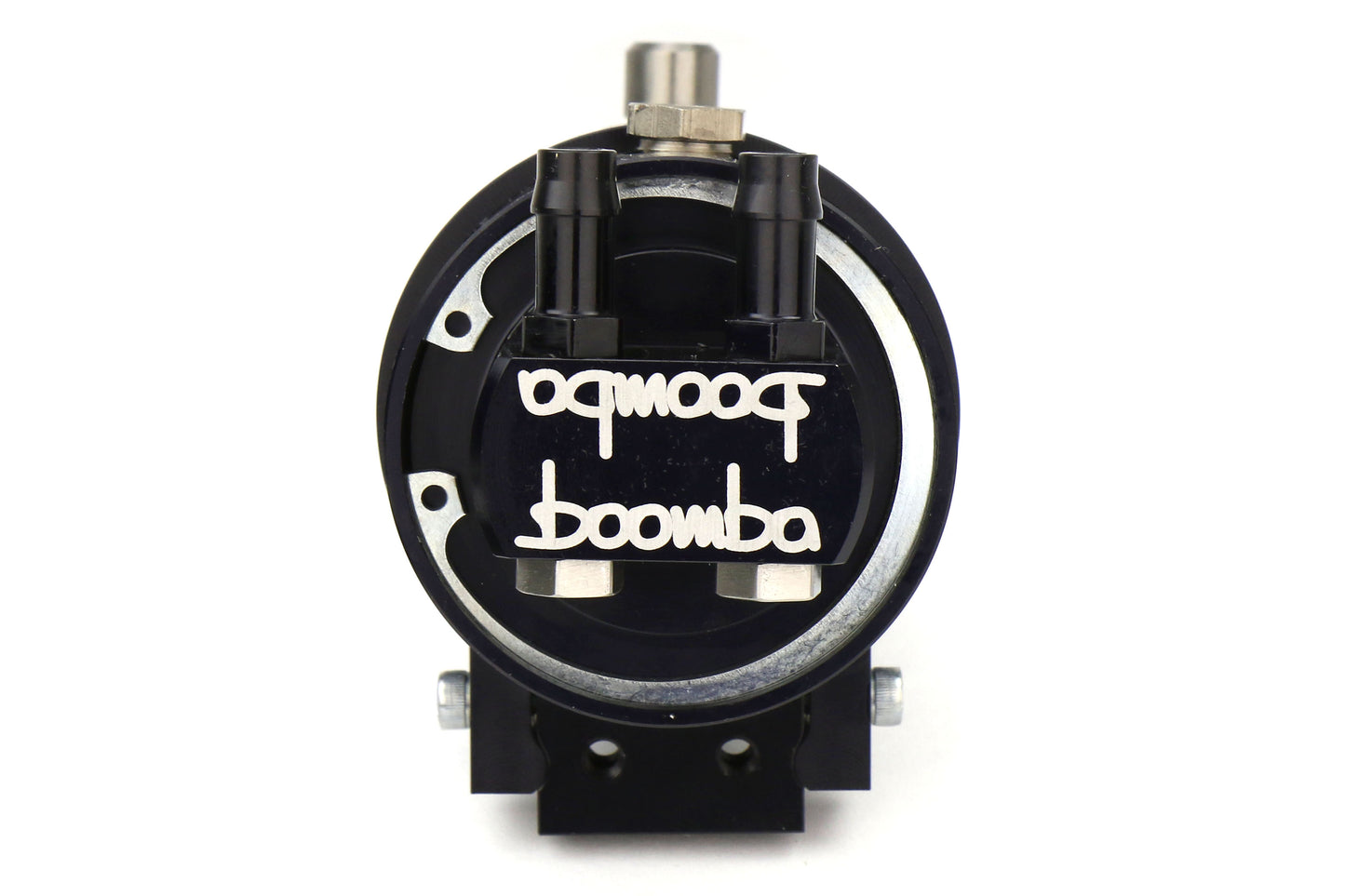 BBA031-00-026B Boomba Racing Stage 2 Oil Catch Can Kit (PCV) - 2015+ WRX-Black,