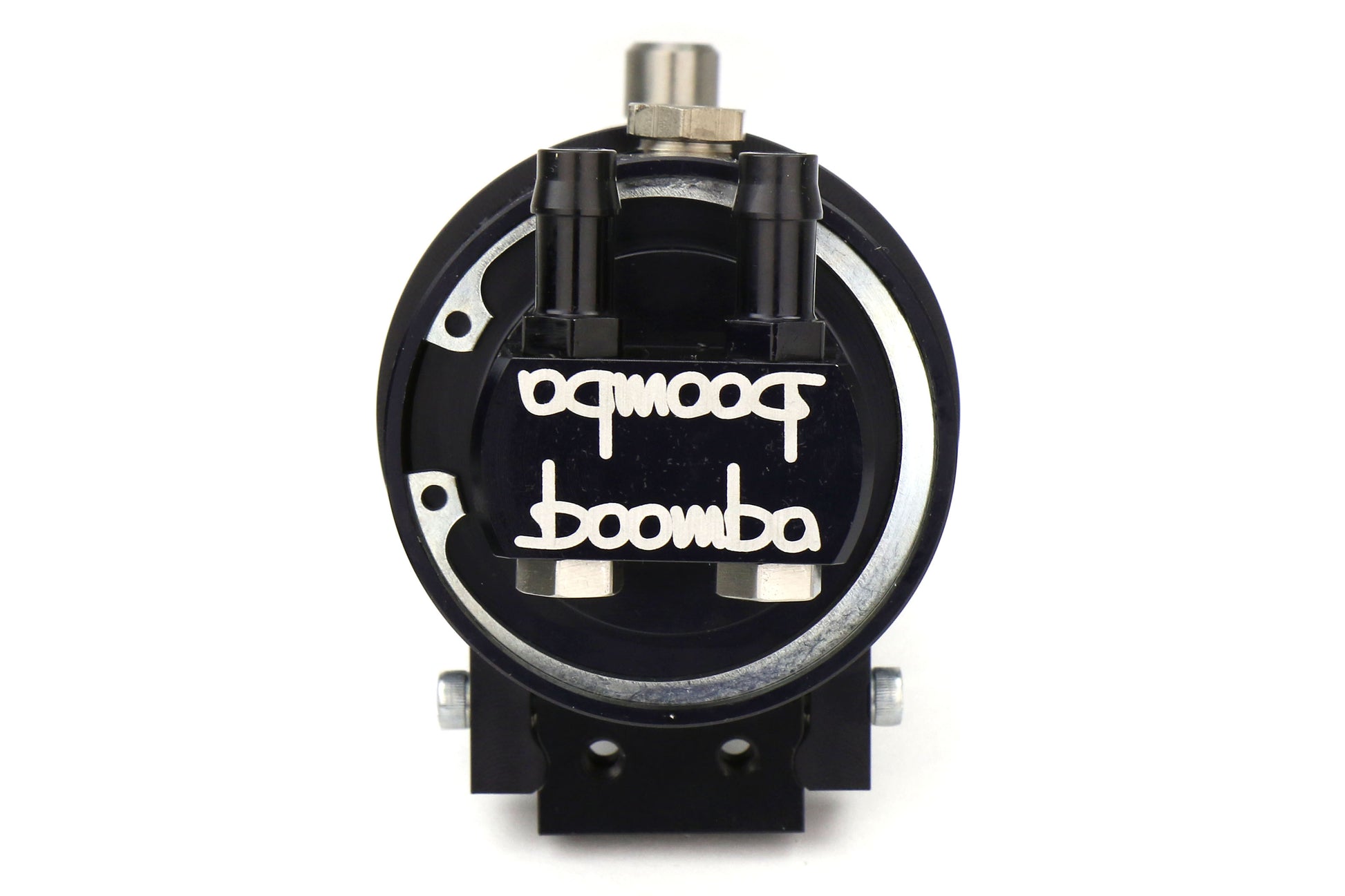 BBA031-00-026B Boomba Racing Stage 2 Oil Catch Can Kit (PCV) - 2015+ WRX-Black,