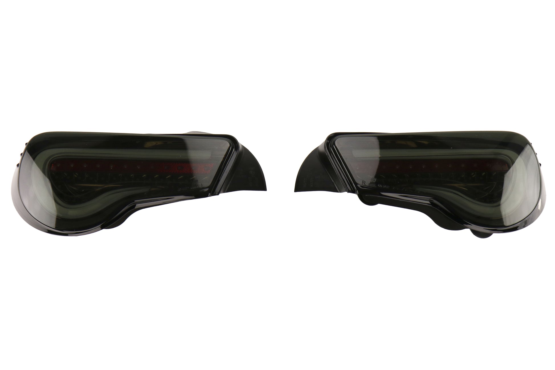 VALTT86Z-SB-1 Valenti Jewel LED Tail Light (Light Smoke Lens, Black Chrome Inner Reflector) - 2013+ FT86,