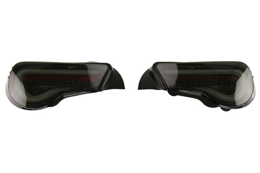 VALTT86Z-SB-1 Valenti Jewel LED Tail Light (Light Smoke Lens, Black Chrome Inner Reflector) - 2013+ FT86,