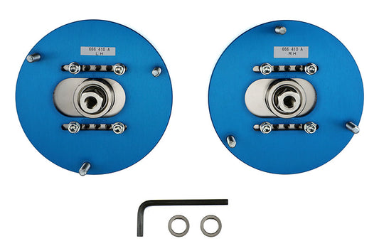 CUS666 410 A Cusco Front Pillow Ball Upper Mounts - Subaru WRX/STi 2002-2007,