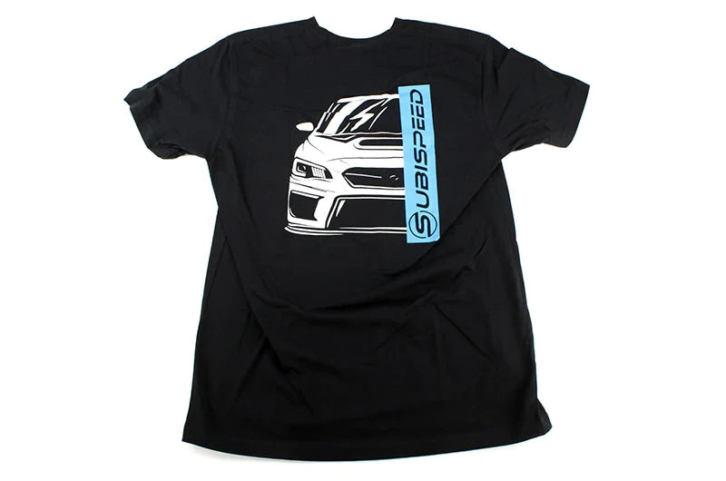 SBSSUBI-TEE-SSVA-BLK-M Subispeed black tee front medium,