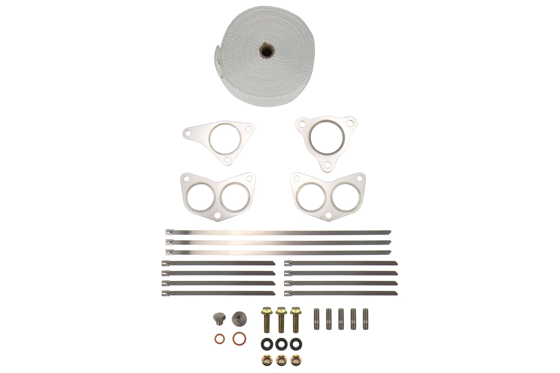 TMRTR-ES1000 Tomioka Racing Subaru Single Scroll Unequal Length Exhaust Manifold with 3 bolts Up-pipe - 2015-2020 Subaru STI,