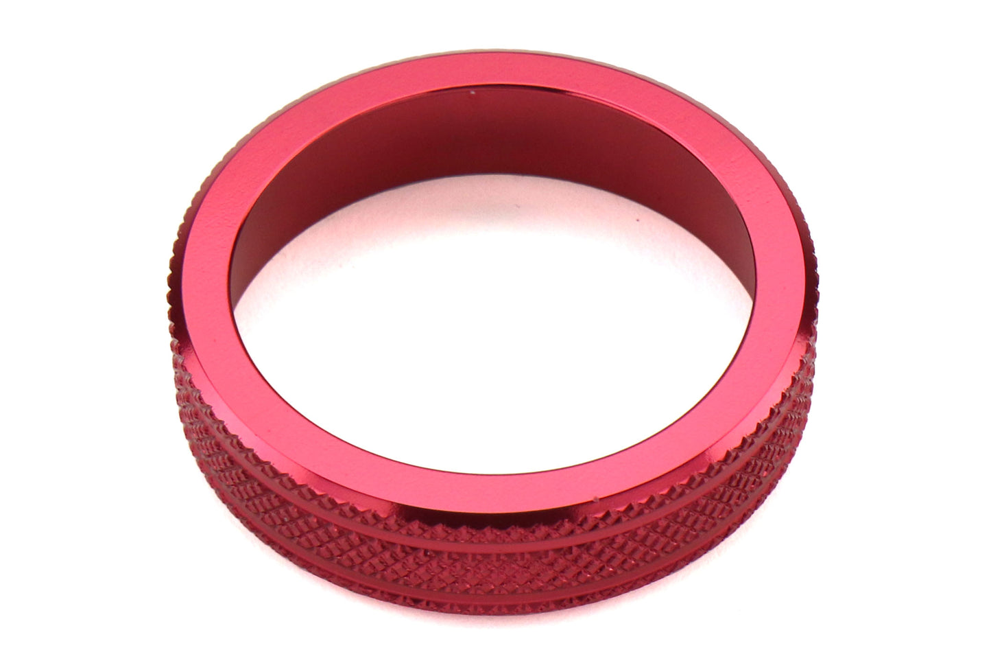 GCSGCSFRSKNOB02 Anodized Aluminum Climate Control Trim - Various Colors : Red - 2013-2020 Subaru BRZ / 2013+ Scion FR-S / 2017+ Toyota 86,