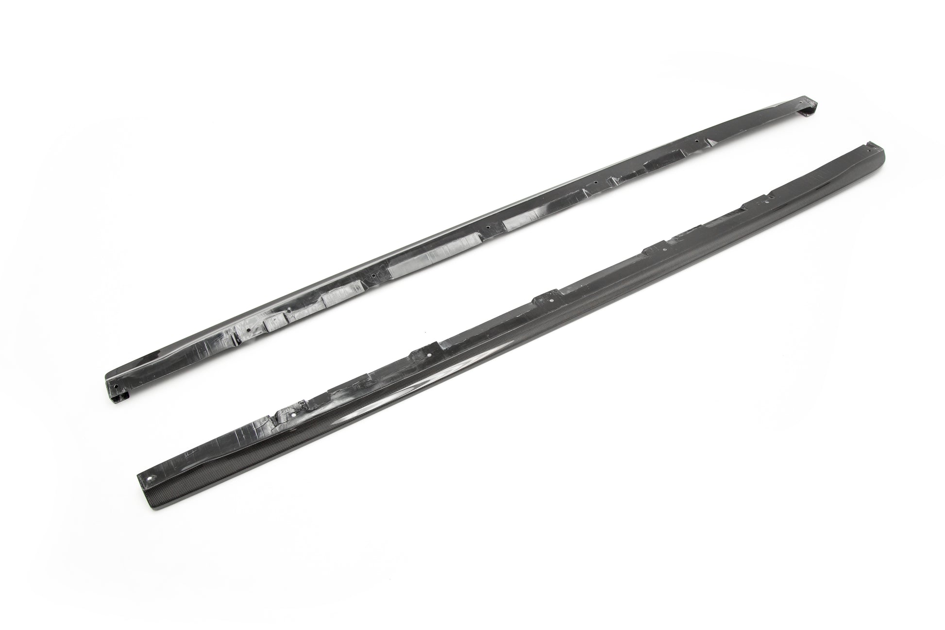 CRGCS9735SS1C Chargespeed Carbon Fiber Bottom Line T1 Side Skirts - 2015+ WRX / 2015+ STI,