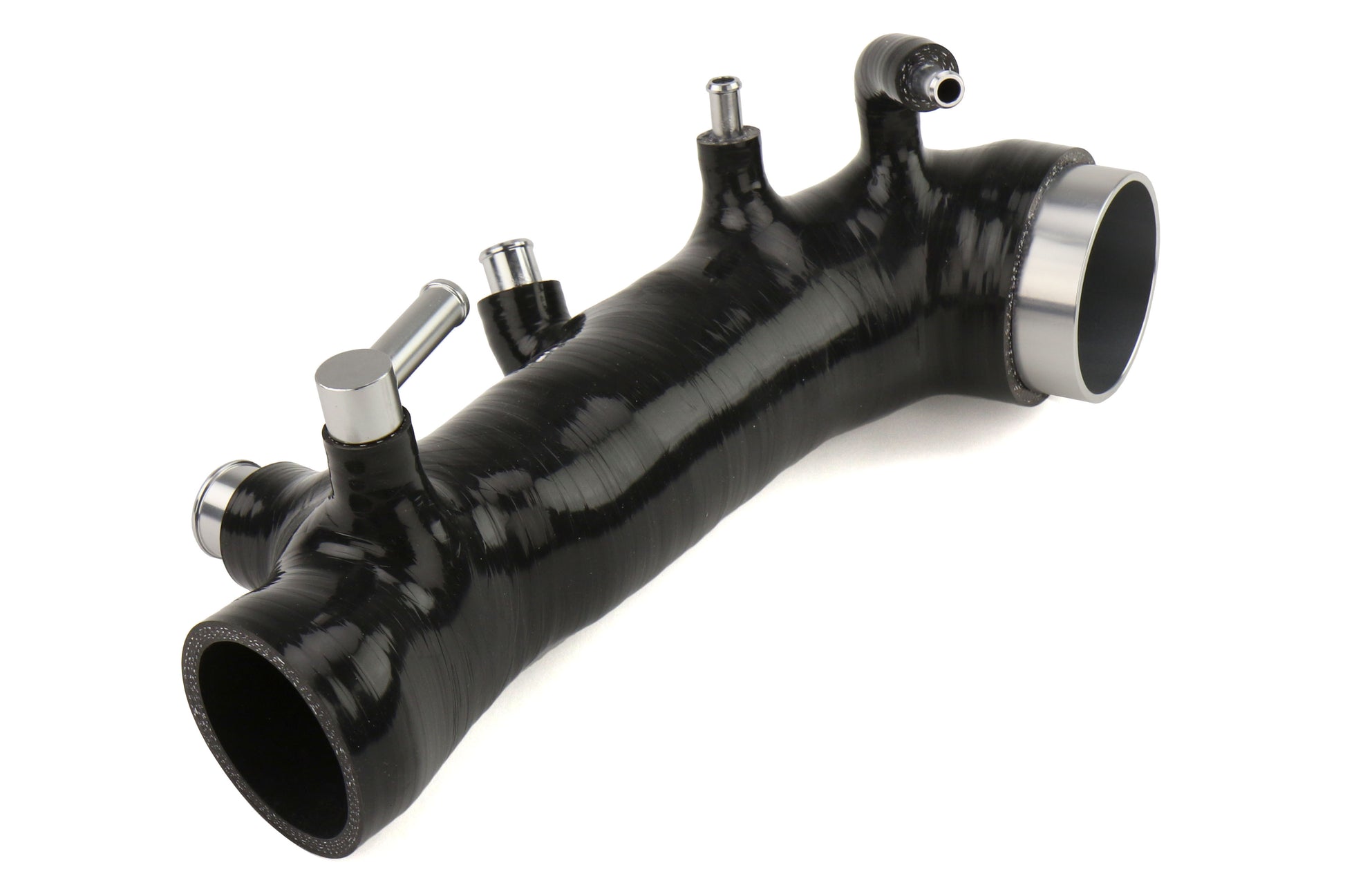 TOMTB301A-SB01B Tomei Silicone Turbo Inlet Hose (Black) - 2002-2007 Subaru WRX / 2004-2021 Subaru STI,