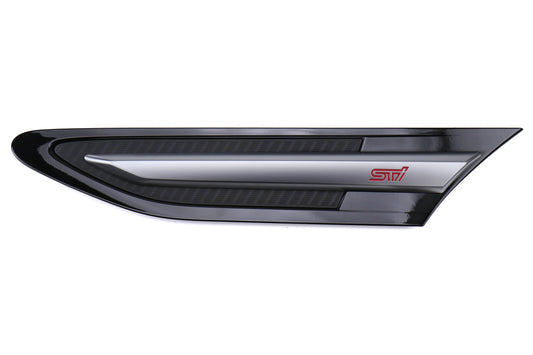 Subaru STI Fender Garnish - Crystal Black Silica (D4S) - 2013-2020 Subaru BRZ