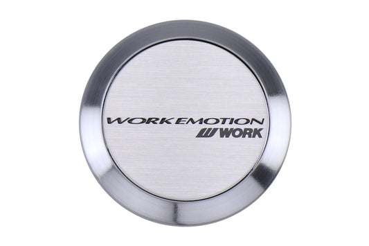 Work Wheels Emotion Center Cap Silver Flat Type - Universal