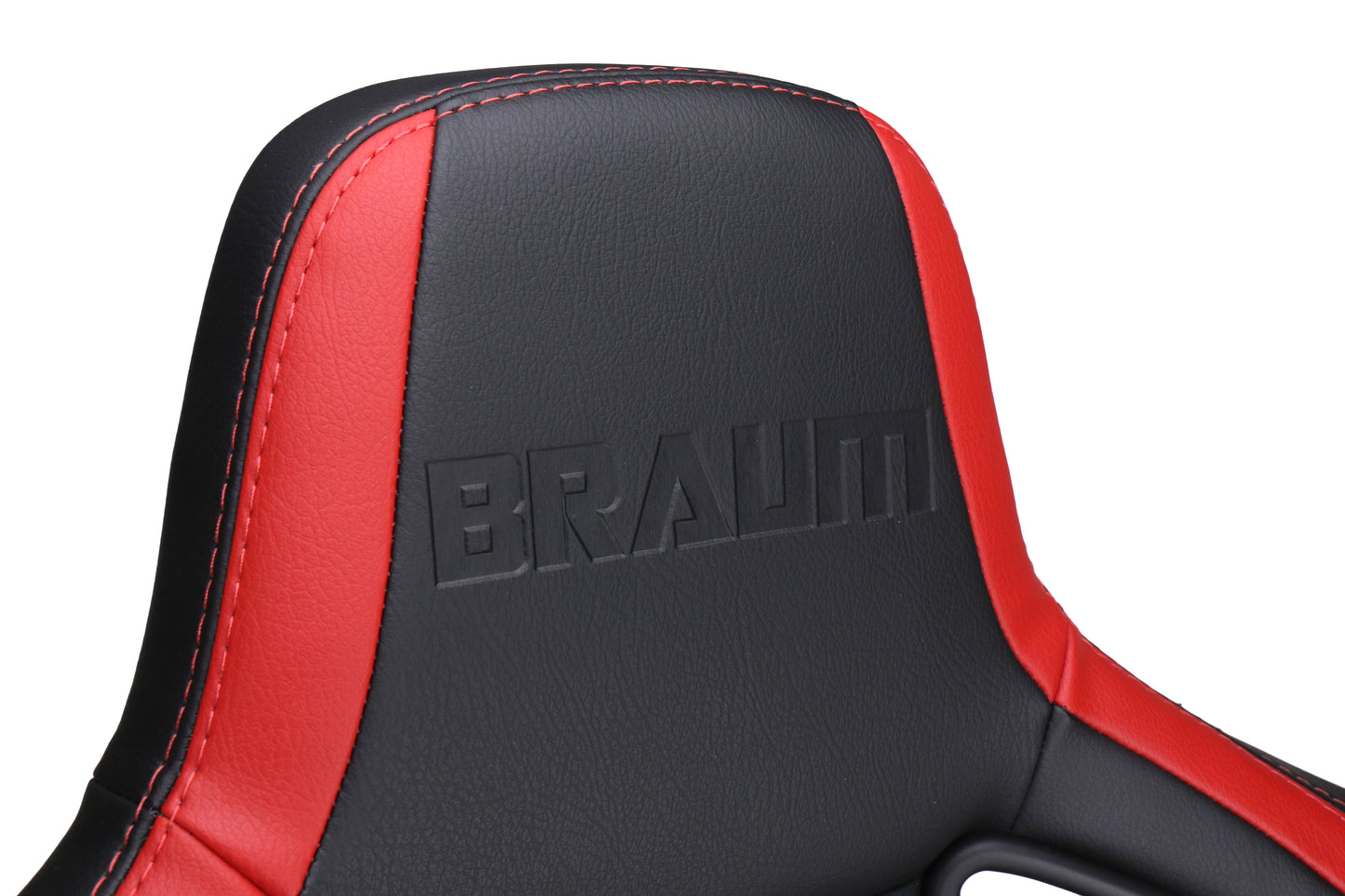 BRMBRR1-BKRD Braum Elite Series Racing Seat (Black & Red) - Universal,