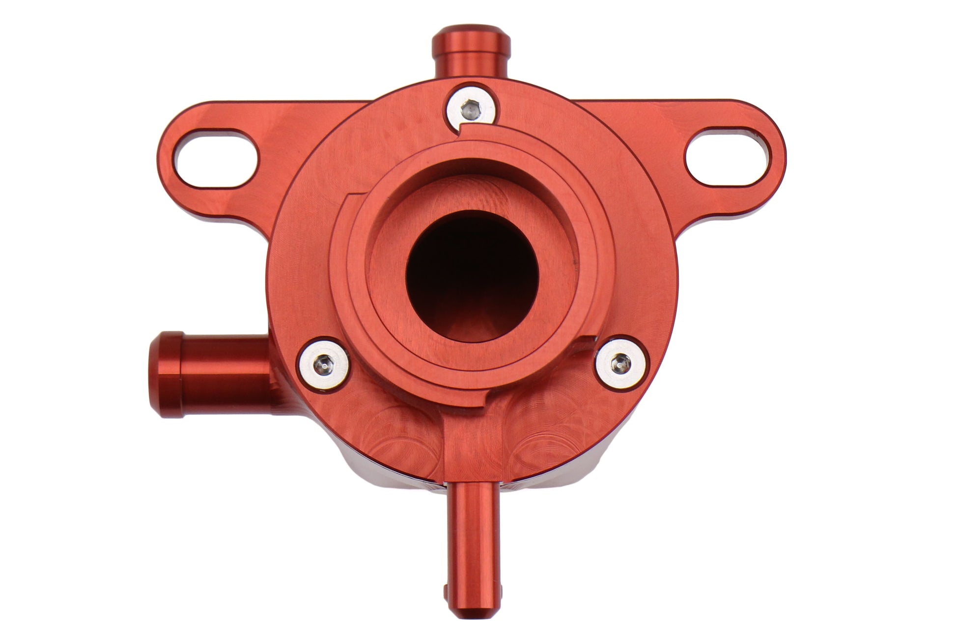 ALUALM-COOL-EXP-RED Aluminati Coolant Expansion Tank Red - 2002-2007 Subaru WRX / 2004+ Subaru STI,