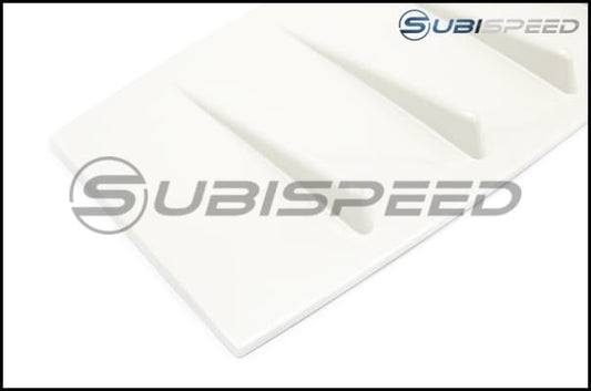 SubiSpeed V1 Paint Matched Vortex Generator with 6.2" Starlink Radio-Crystal White Pearl (K1X) - 2015-2017 Subaru WRX / STI