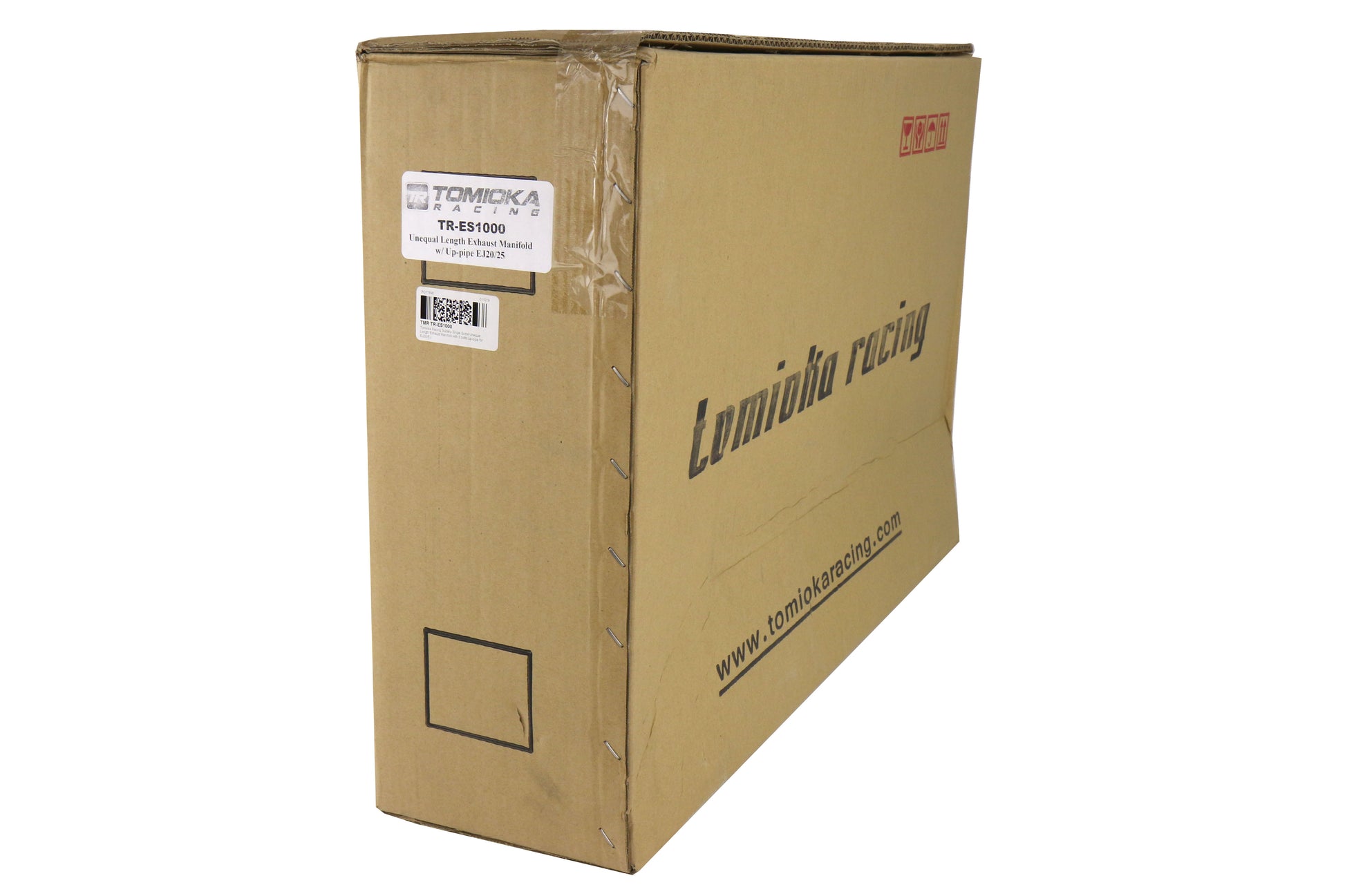 TMRTR-ES1000 Tomioka Racing Subaru Single Scroll Unequal Length Exhaust Manifold with 3 bolts Up-pipe - 2015-2020 Subaru STI,