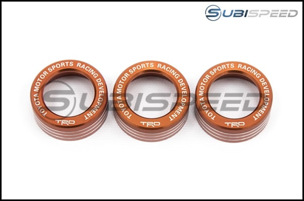 TRD Style Dual Climate Control Knobs - 2013-2016 Scion FR-S / 2013-2020 Subaru BRZ / 2017-2019 Toyota 86