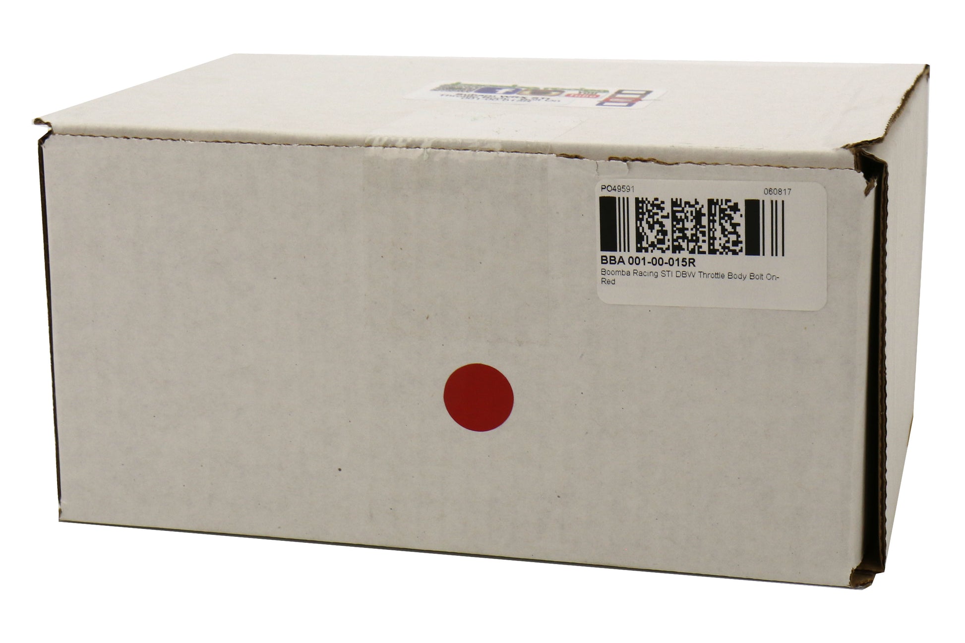 BBA001000150200 Boomba Racing 75mm DBW Throttle Body Red - 2004+ Subaru STI,