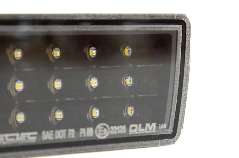 OLM OG Plus Rear Fog Light - Clear Lens / Black Base - 2015-2021 Subaru WRX / STI