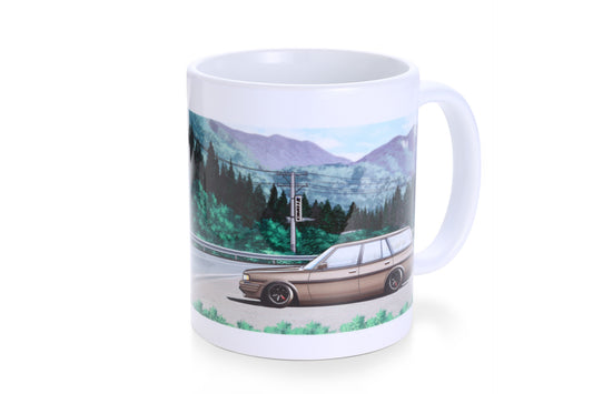 TOMTG601A-TY00B Tomei Mug White GX70G Mark-2 Wagon Touge,