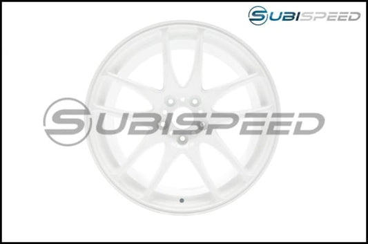 Work Wheels Emotion CR Kiwami White 19x9.5 +38mm 5x114.3 (Single Wheel) - 2015-2024 Subaru WRX / 2015-2021 STI / 2019-2024 Forester