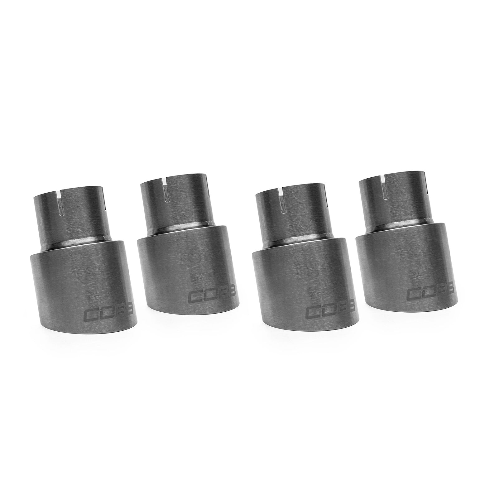 COB515145-NB COBB Subaru Brushed Titanium Tip Kit - 2011-2014 Subaru WRX / 2011-2021 Subaru STI,