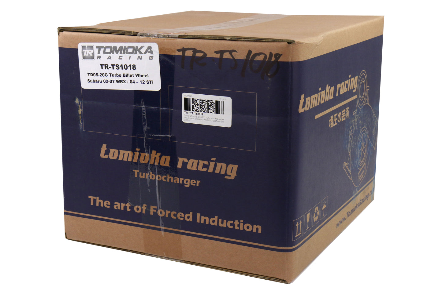TMRTR-TS1018 Tomioka Racing TD05-20G Turbo with Billet Wheel and Actuator - 2015-2020 Subaru STI,