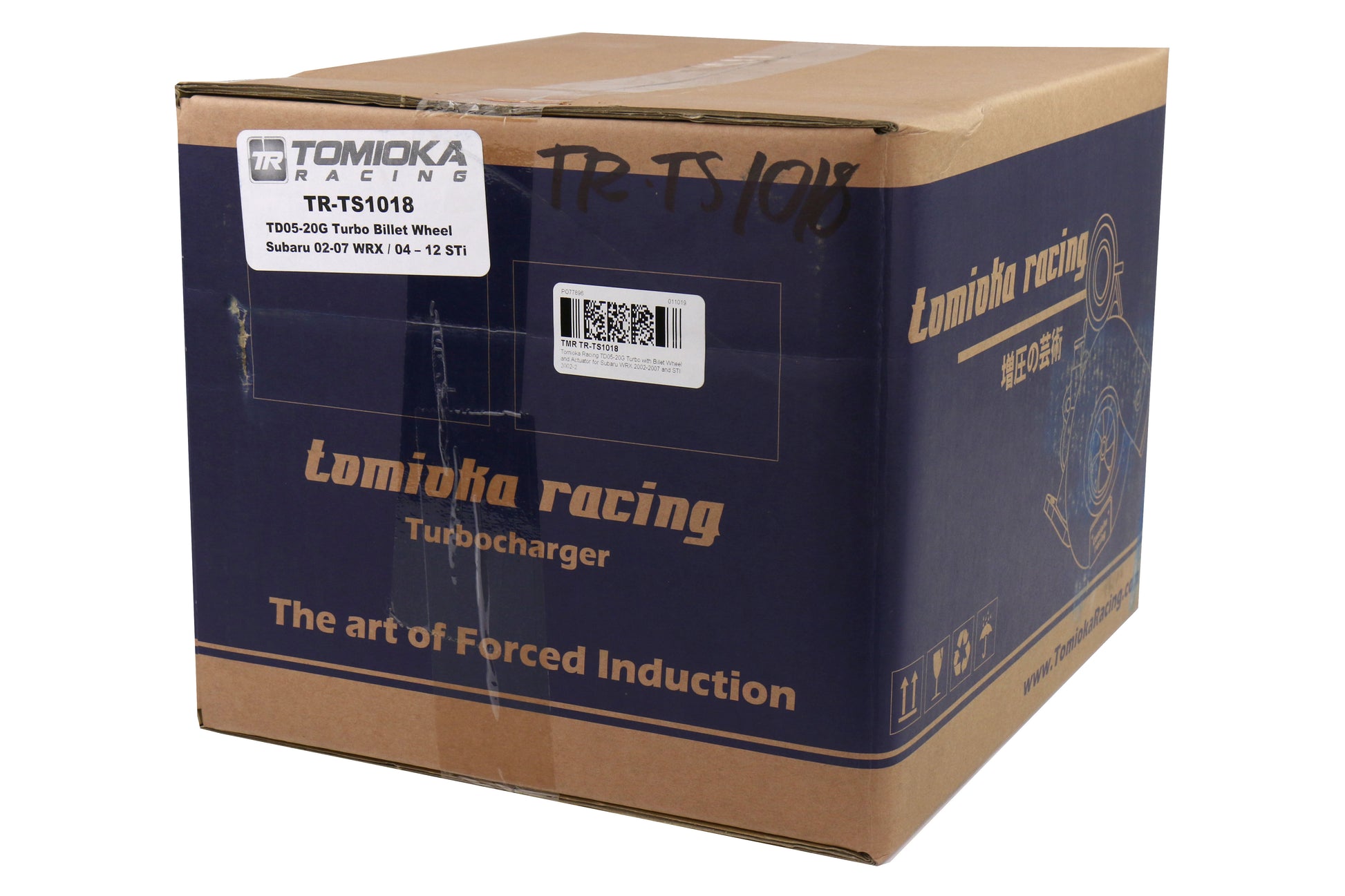 TMRTR-TS1018 Tomioka Racing TD05-20G Turbo with Billet Wheel and Actuator - 2015-2020 Subaru STI,