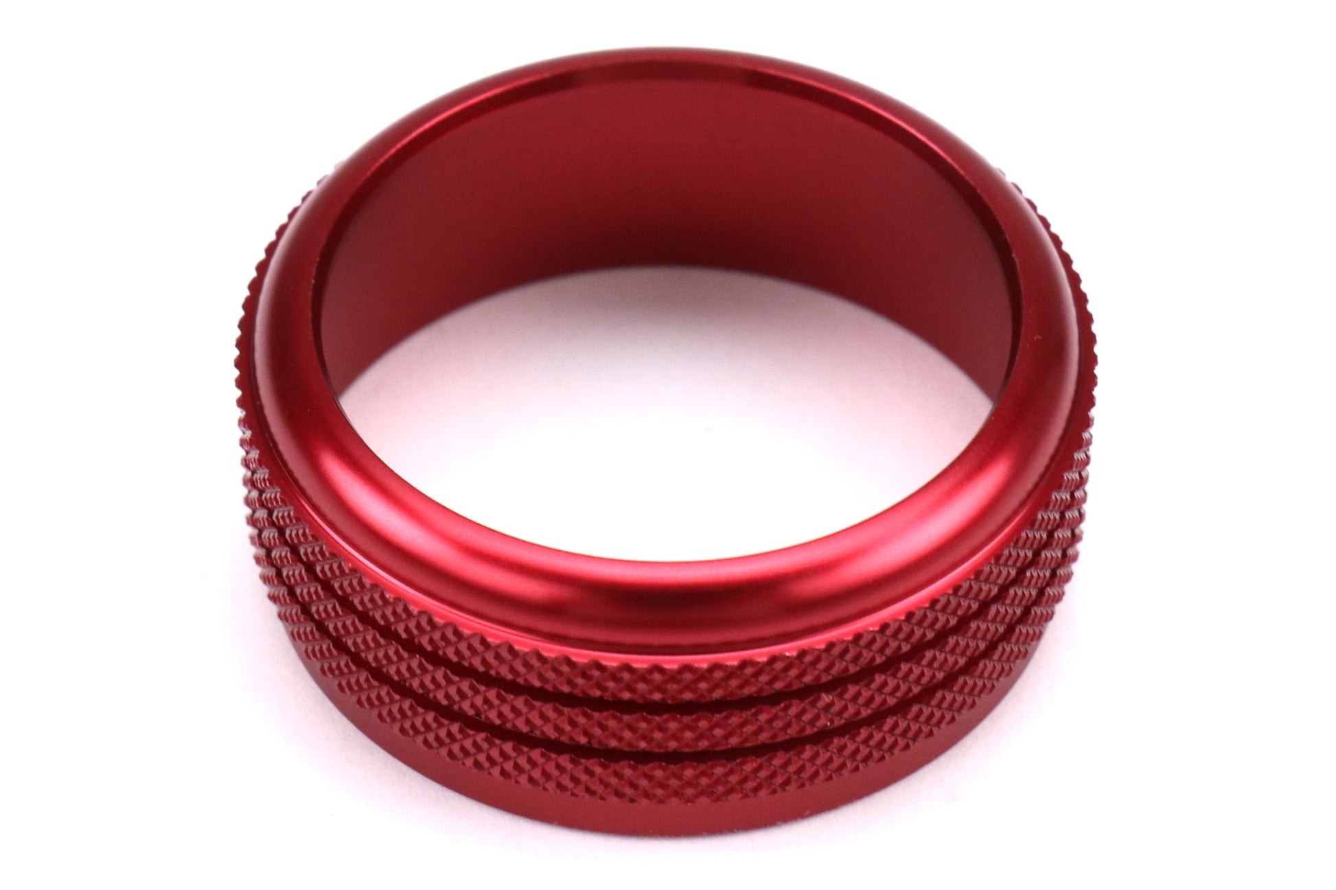 SBSSS15WRXACRD SubiSpeed Climate Control Knob Covers - 2015+ WRX / 2015+ STI / 2014+ Forester-Red,