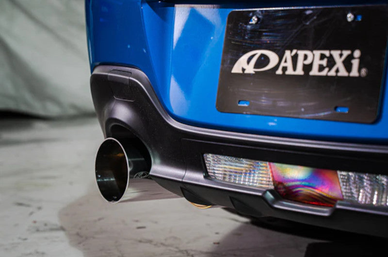 APE192KT001 APEXi N1 Evolution-R Single Exit Exhaust 2022+ Subaru BRZ / 2022+ Toyota GR86,