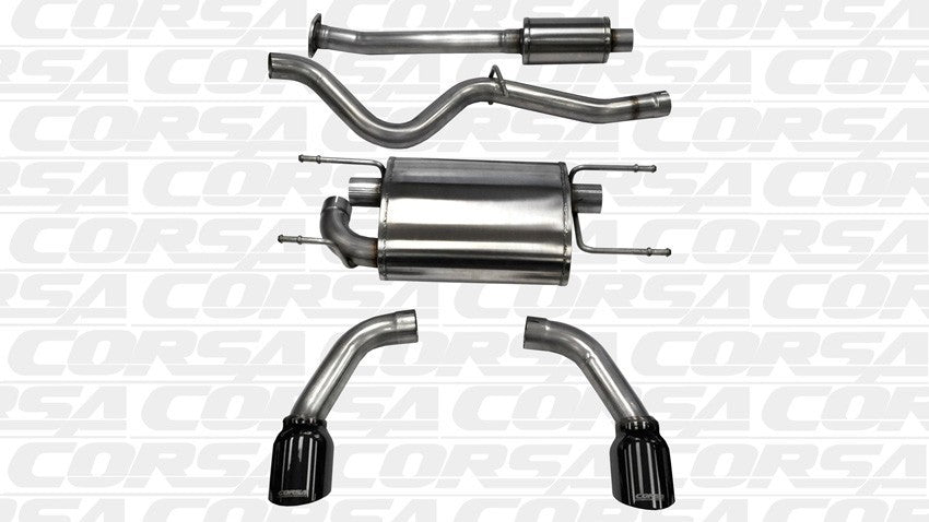 COR14864 Corsa Cat Back Exhaust (Stainless) - 2013+ FT86,