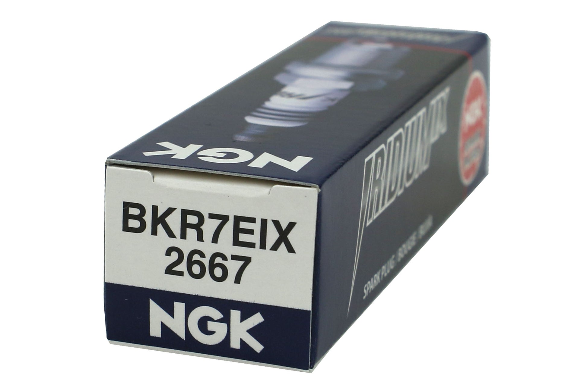 NGKBKR7EIX-GRP NGK Iridium Spark Plugs One Step Colder 2667 - 2002-2005 Subaru WRX,