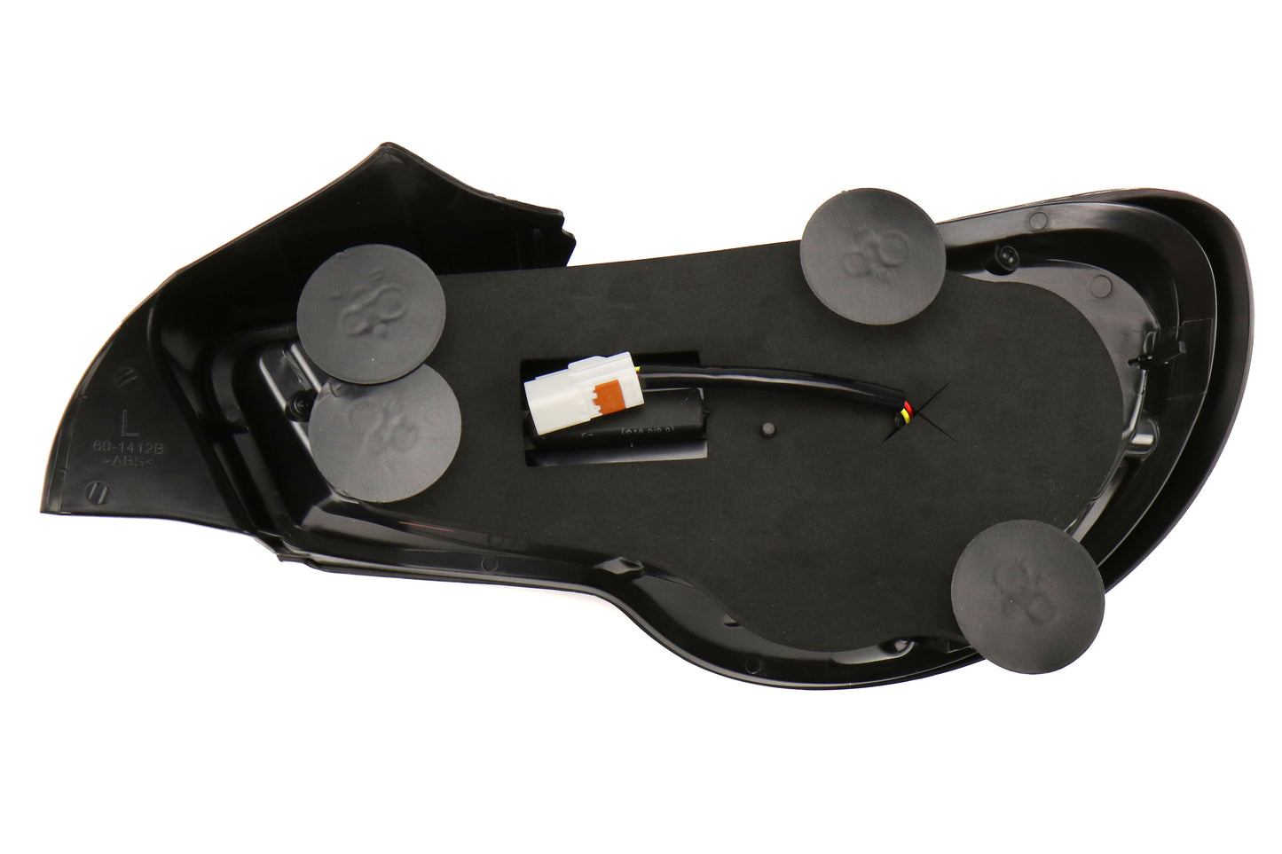 VALTT86Z-SB-1 Valenti Jewel LED Tail Light (Light Smoke Lens, Black Chrome Inner Reflector) - 2013+ FT86,