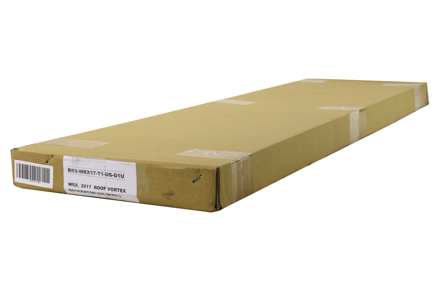 OLMOLM17VOR-V1-G1U SubiSpeed V1 Type B Full Width Roof Vortex Generator (USDM) - 17 WRX & STI With 7" Starlink / 18* WRX & STI-Ice Silver Metallic / Steel (G1U),