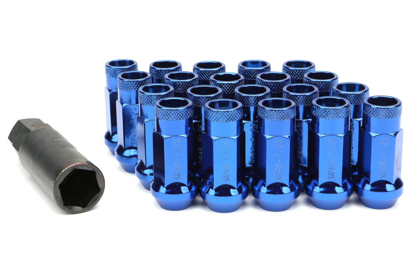 KIC32905U Muteki SR48 Open End Lug - Blue,