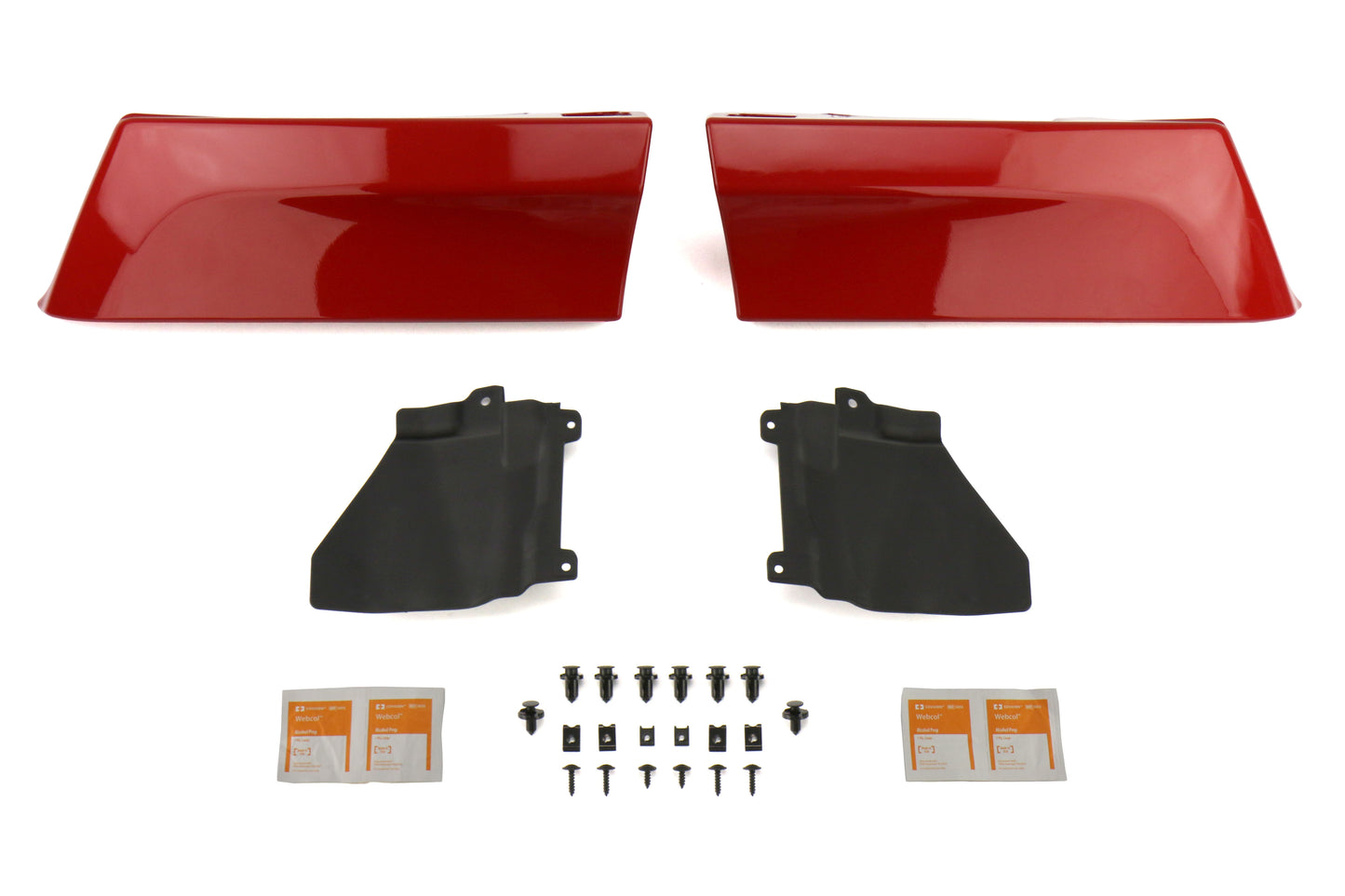 SUBJ101SVA000T2 Subaru Rear Aero Splashguard USDM - 2015+ WRX / 2015+ STI-Pure Red (M7Y),